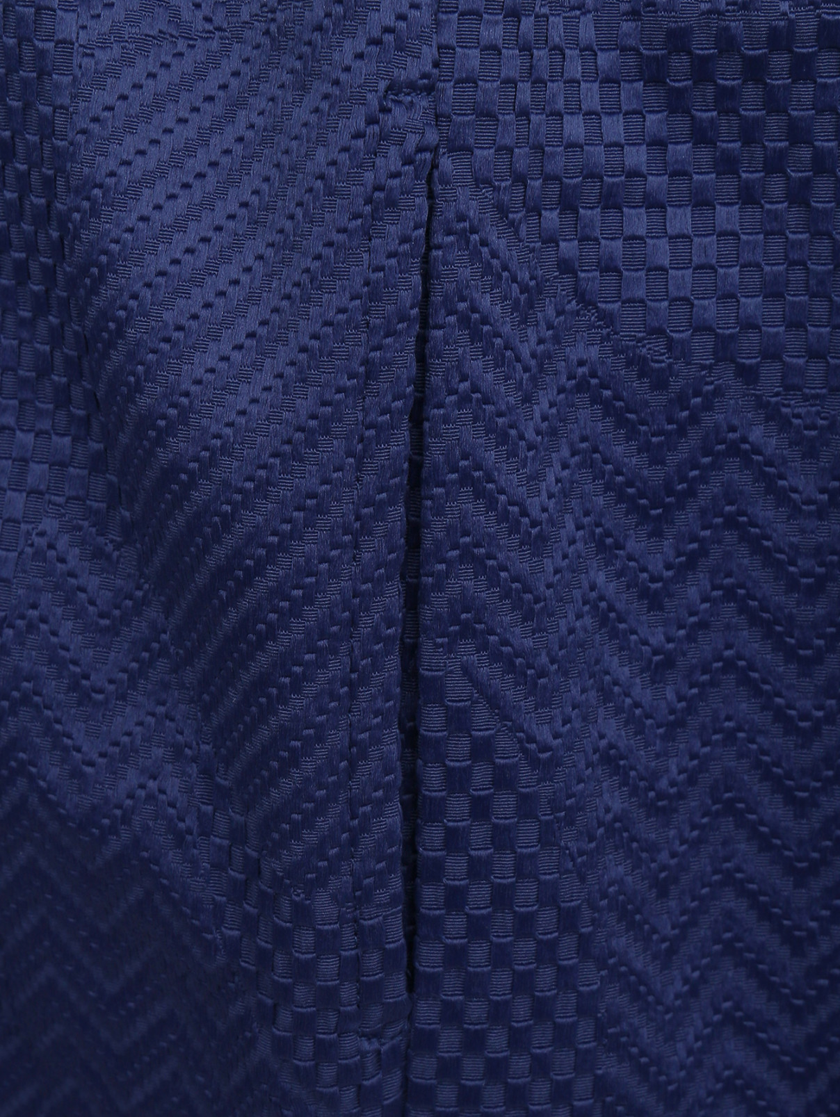 Юбка-мини из хлопка Armani Jeans  –  Деталь1  – Цвет:  Синий