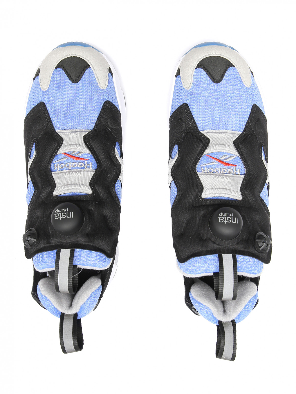 Кроссовки с контрастной отделкой REEBOK  –  Обтравка4  – Цвет:  Синий