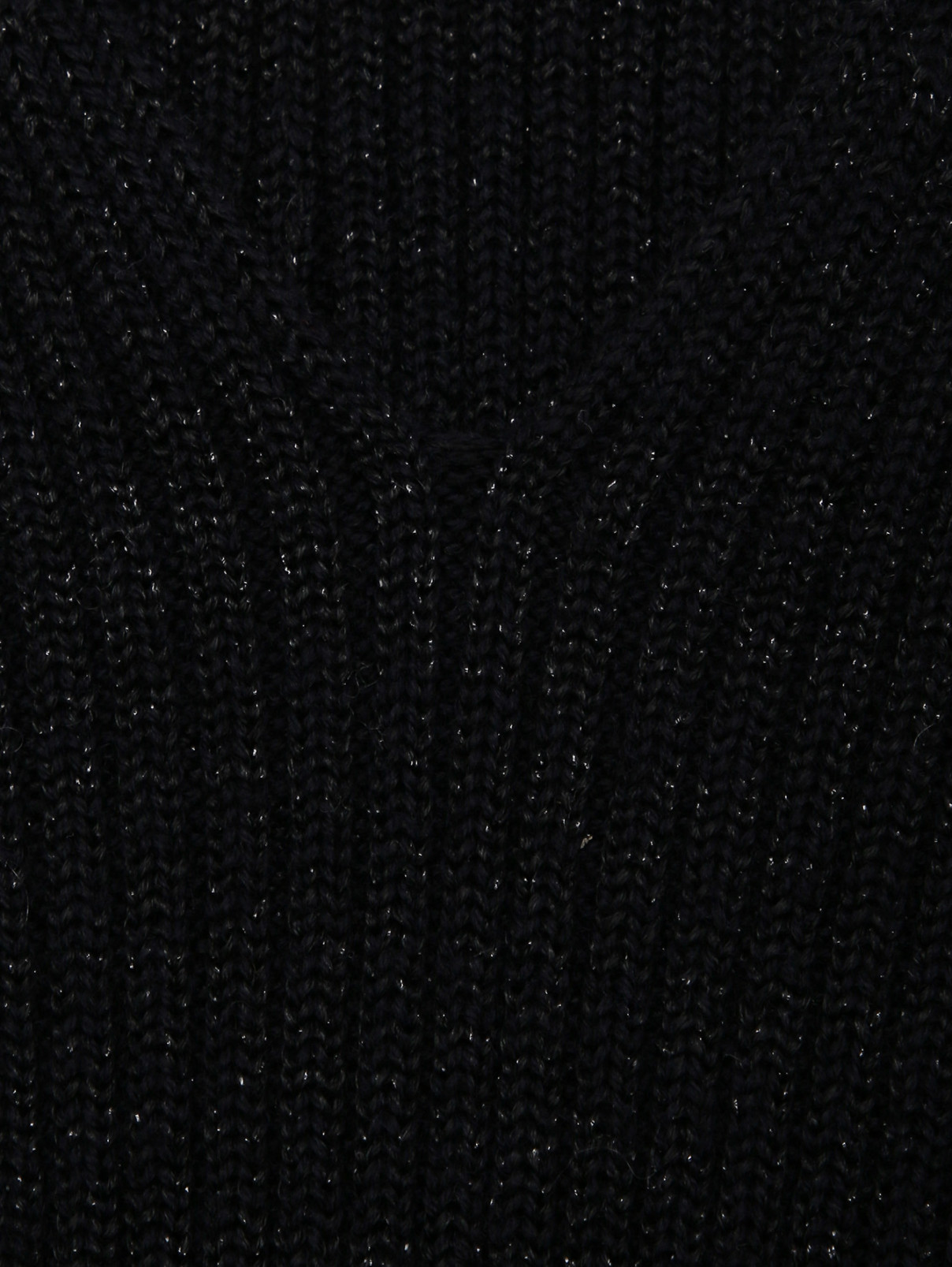 Удлиненный джемпер с пайетками Zadig&Voltaire  –  Деталь  – Цвет:  Черный
