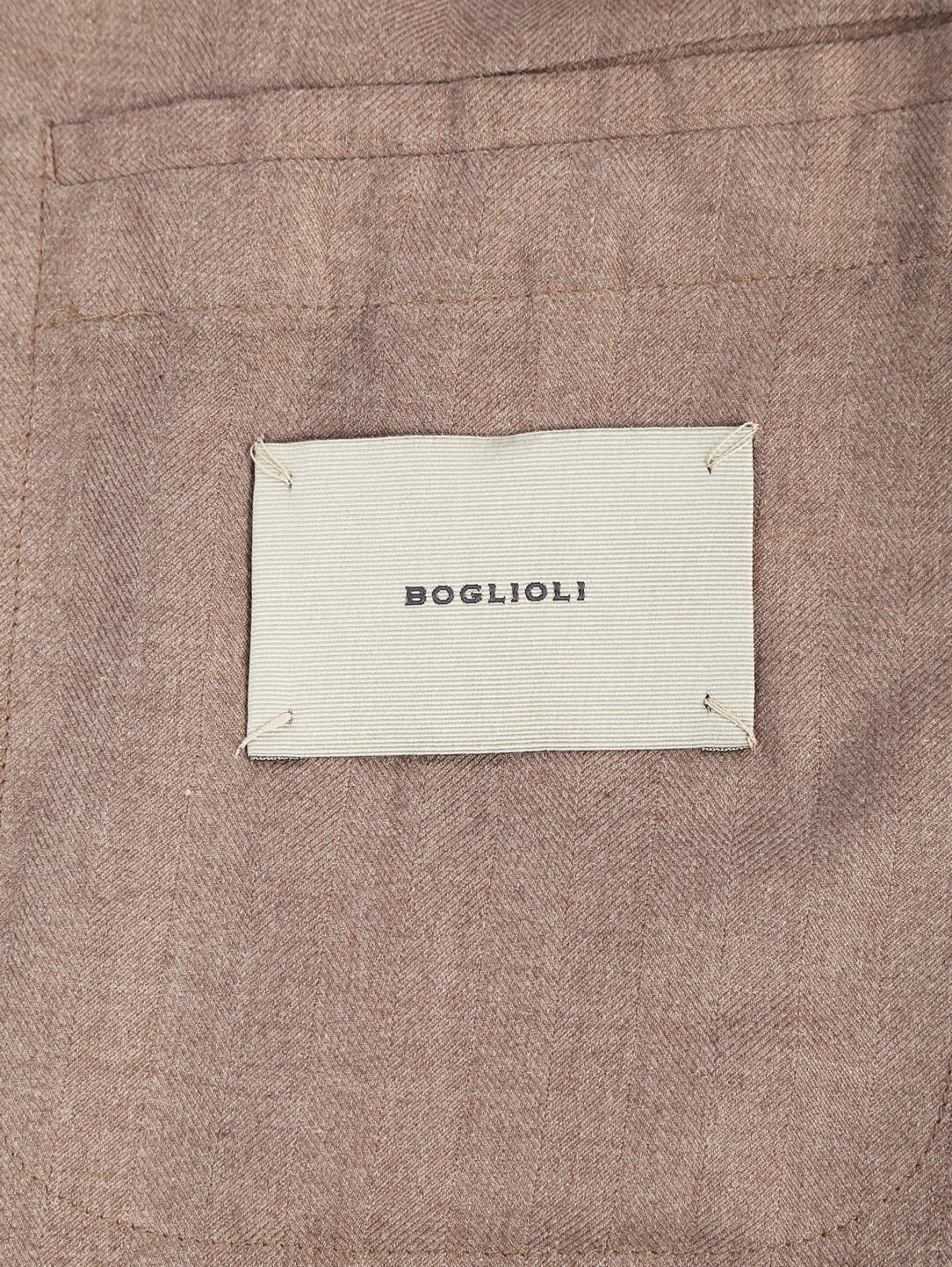 Пиджак однобортный из кашемира Boglioli  –  Деталь2  – Цвет:  Серый