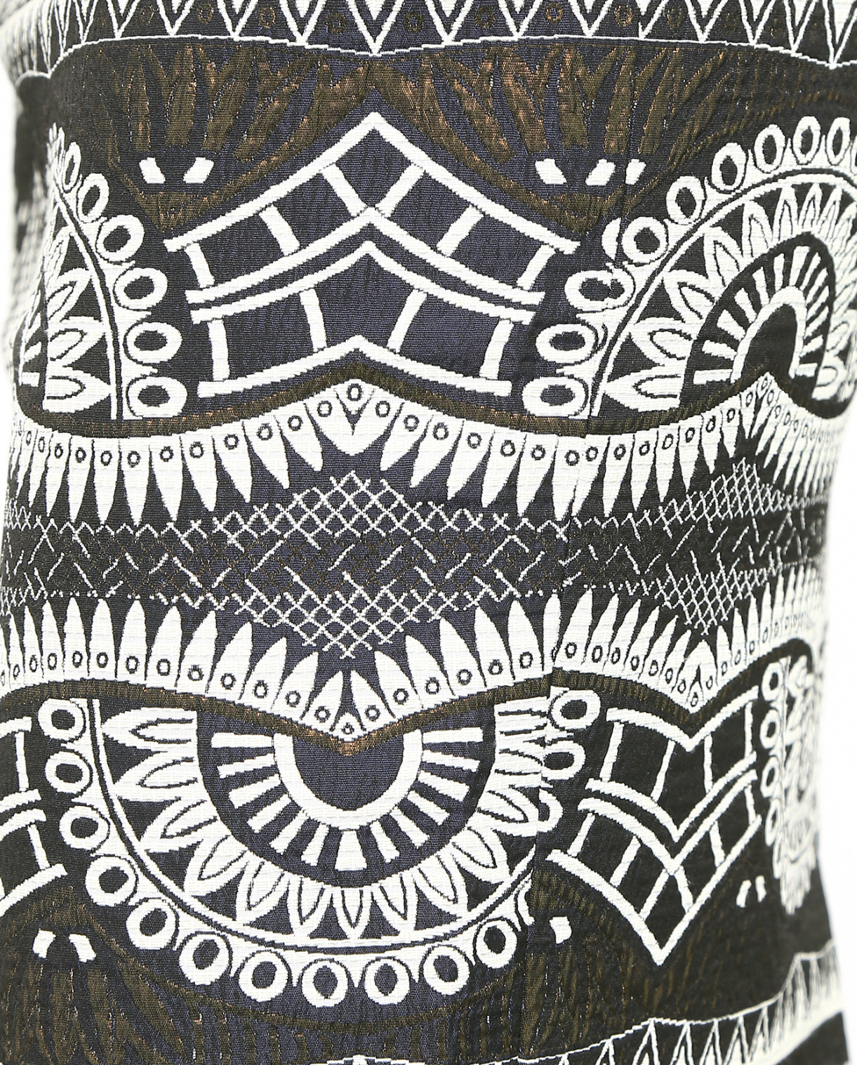 Юбка карандаш с принтом Chloé Stora  –  Деталь  – Цвет:  Черный