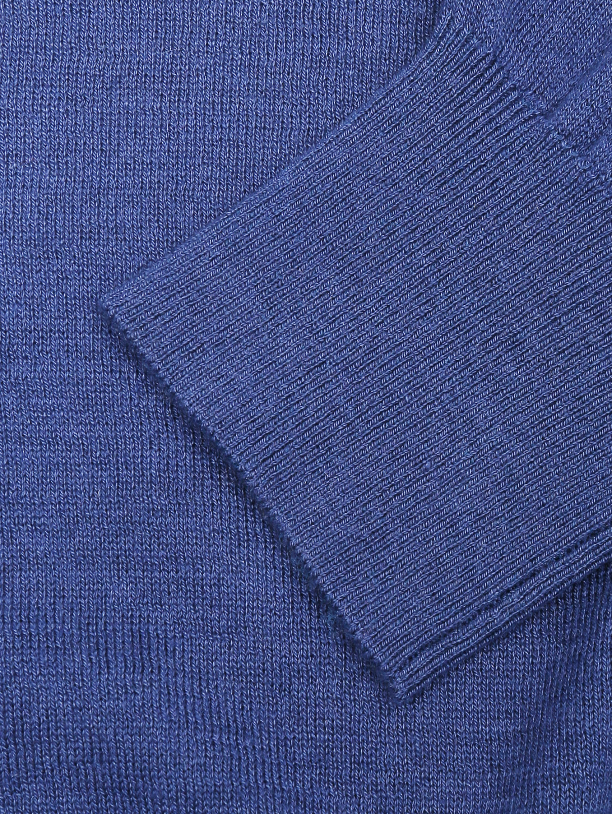 Базовый джемпер из шелка и кашемира Kangra Cashmere  –  Деталь  – Цвет:  Синий