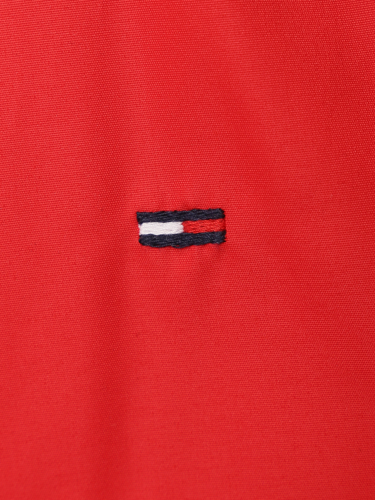 Пуховик на молнии с капюшоном Tommy Jeans  –  Деталь  – Цвет:  Красный