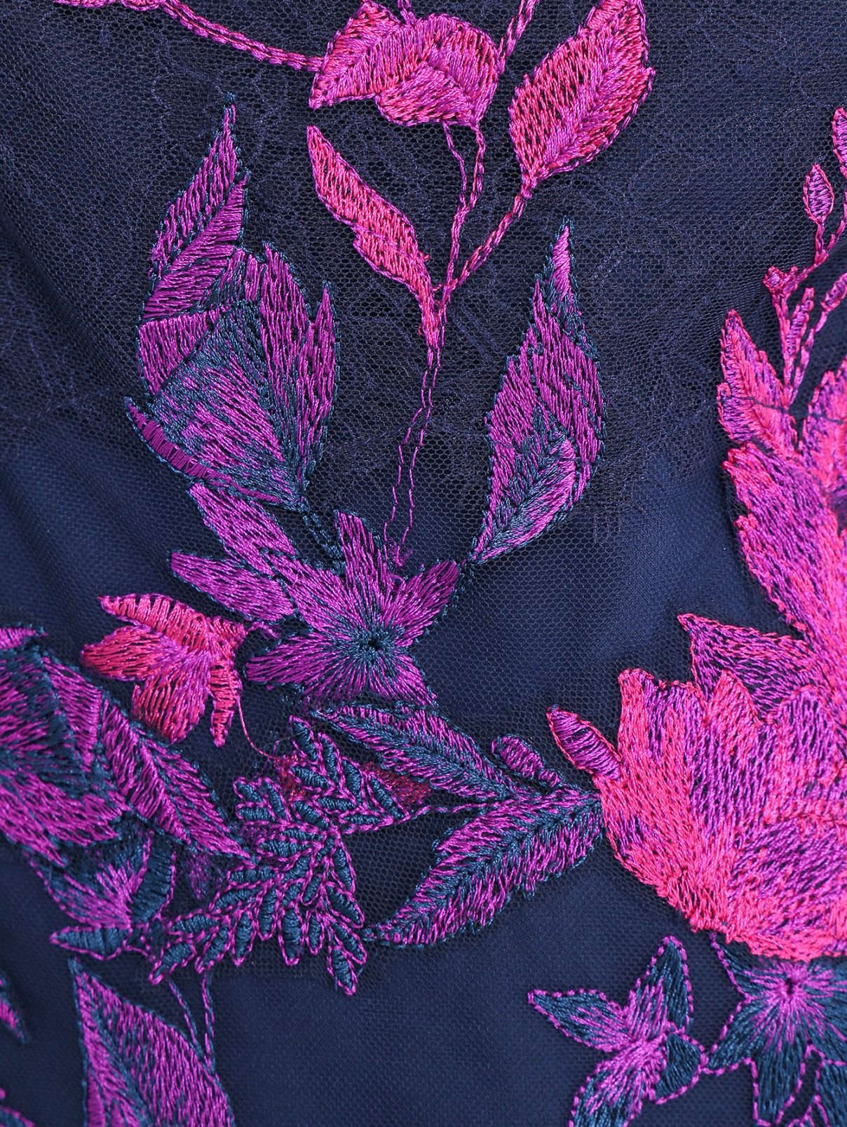Платье с узором Marchesa  –  Деталь1  – Цвет:  Узор