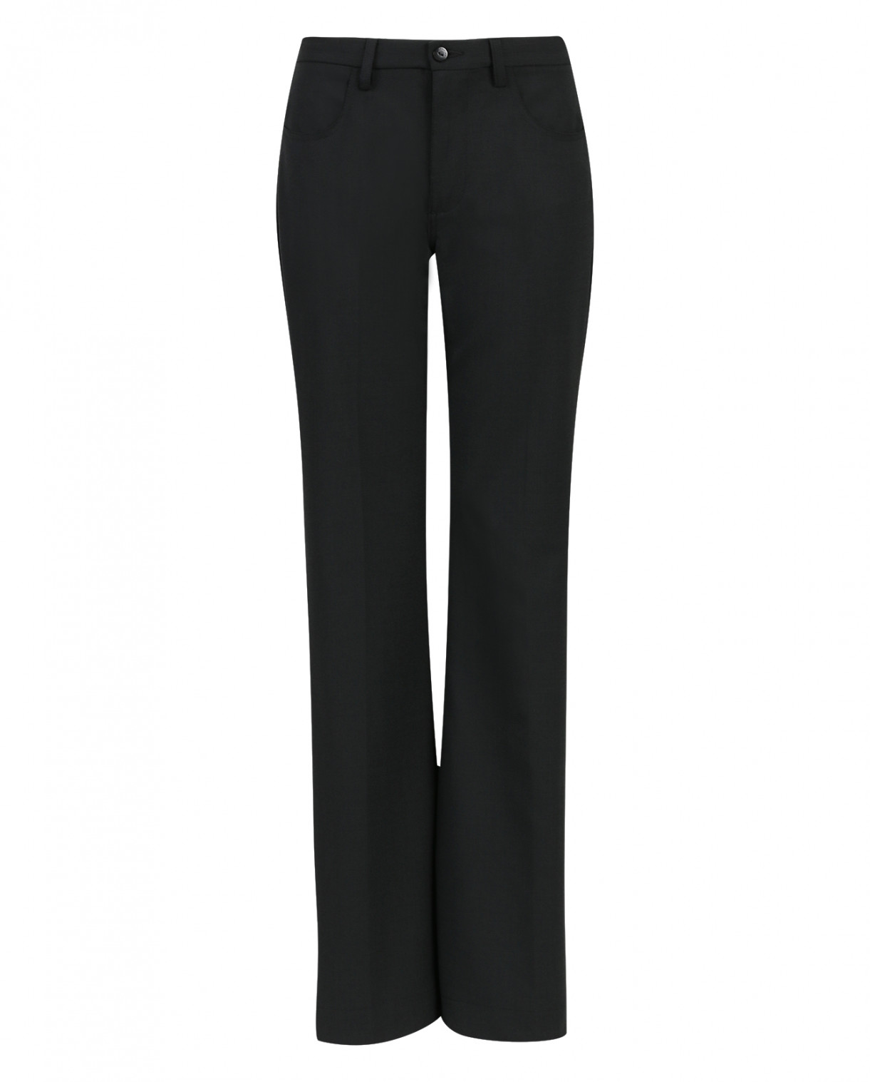 Классические брюки клеш с боковыми карманами Merсi  –  Общий вид  – Цвет:  Серый