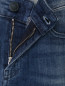 Узкие джинсы с эффектом потертости Diesel  –  Деталь1