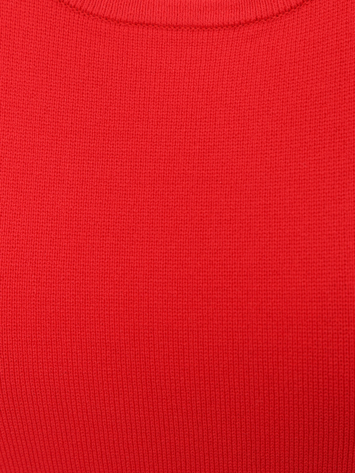 Платье-мини без рукавов Michael by Michael Kors  –  Деталь  – Цвет:  Красный