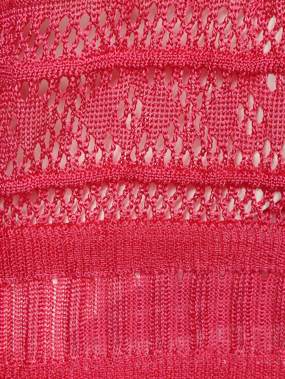 Кружевная блуза на кулиске Lil Paris  –  Деталь1  – Цвет:  Розовый