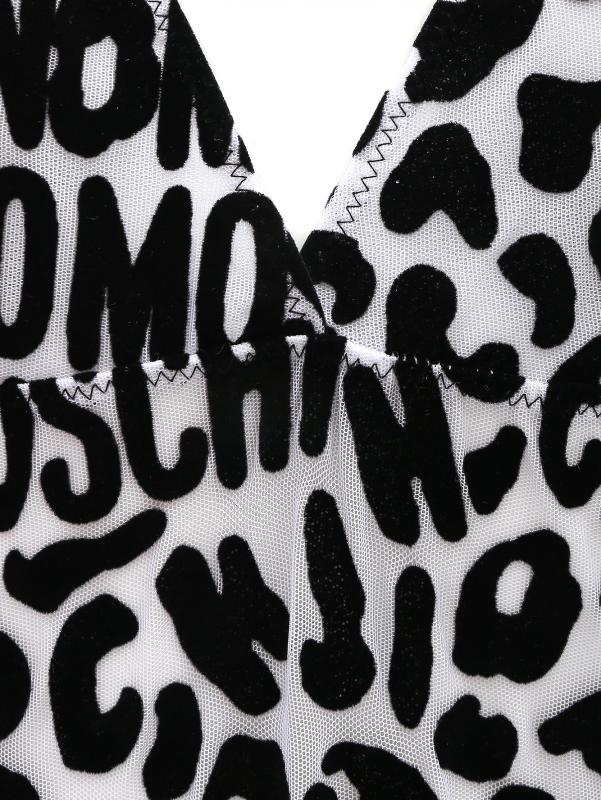 Боди с узором Moschino Underwear  –  Деталь  – Цвет:  Узор