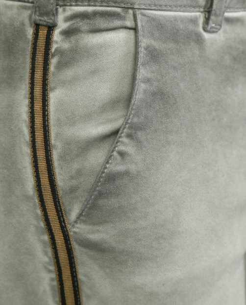 Узкие брюки декорированные тесьмой Swildens - Деталь
