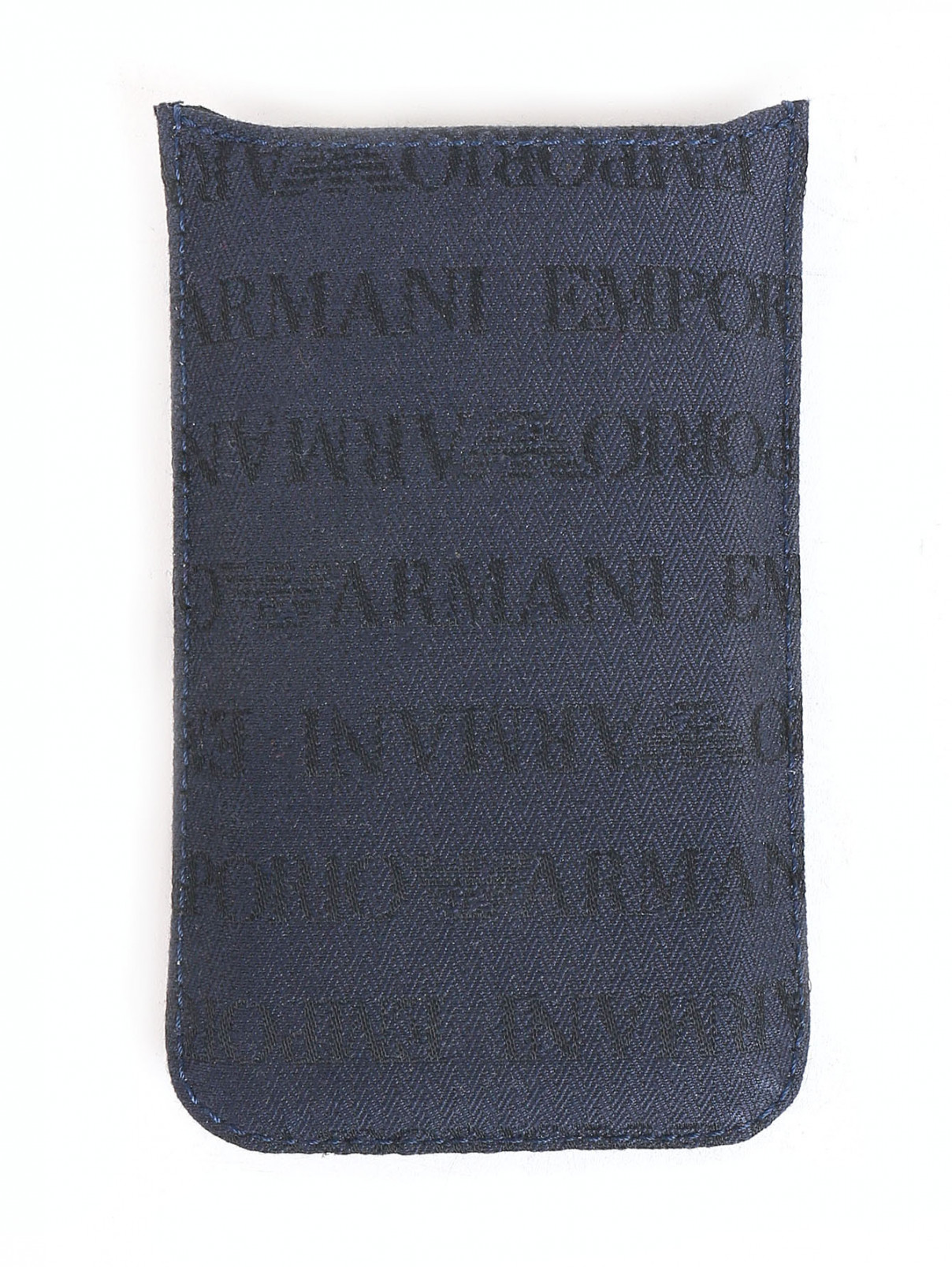 чехол для iphone c узором Emporio Armani  –  Обтравка1  – Цвет:  Синий