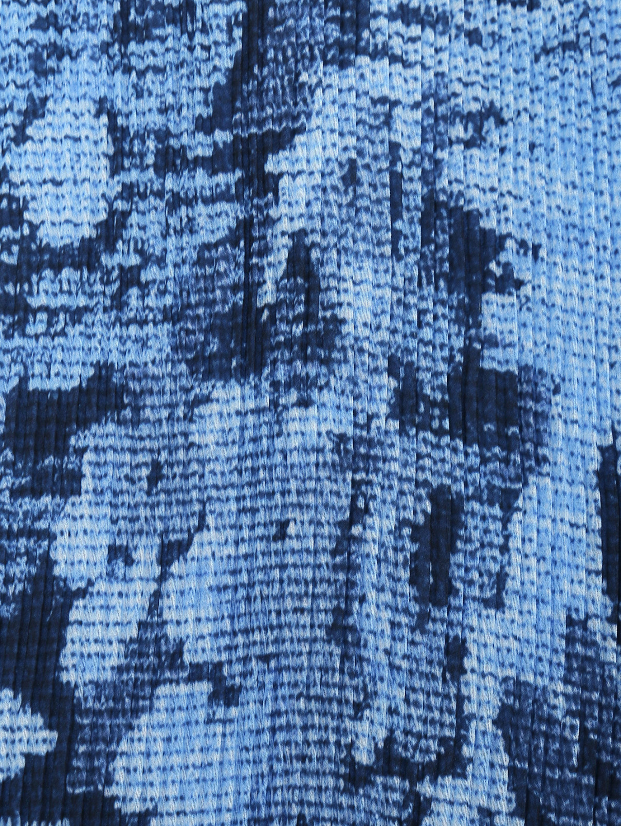 Юбка-миди с узором Ganni  –  Деталь1  – Цвет:  Синий