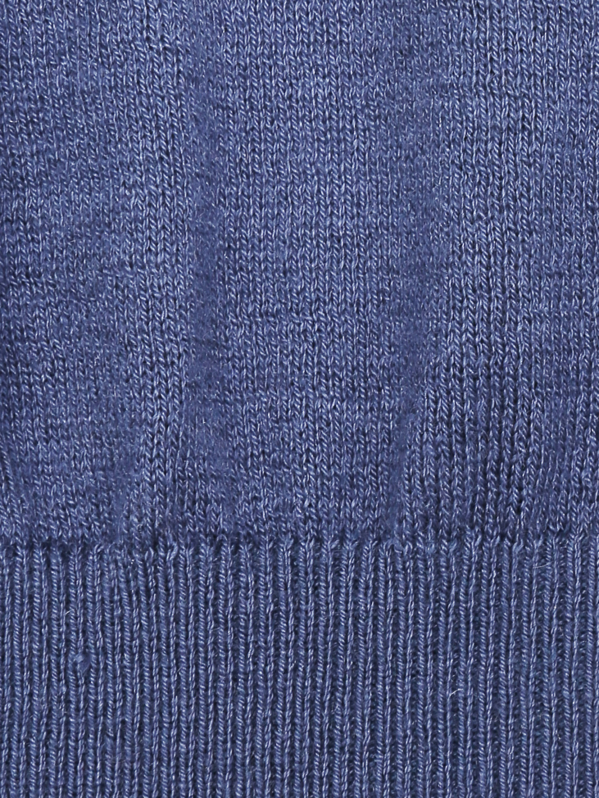 Базовый джемпер из шелка и кашемира Kangra Cashmere  –  Деталь1  – Цвет:  Синий