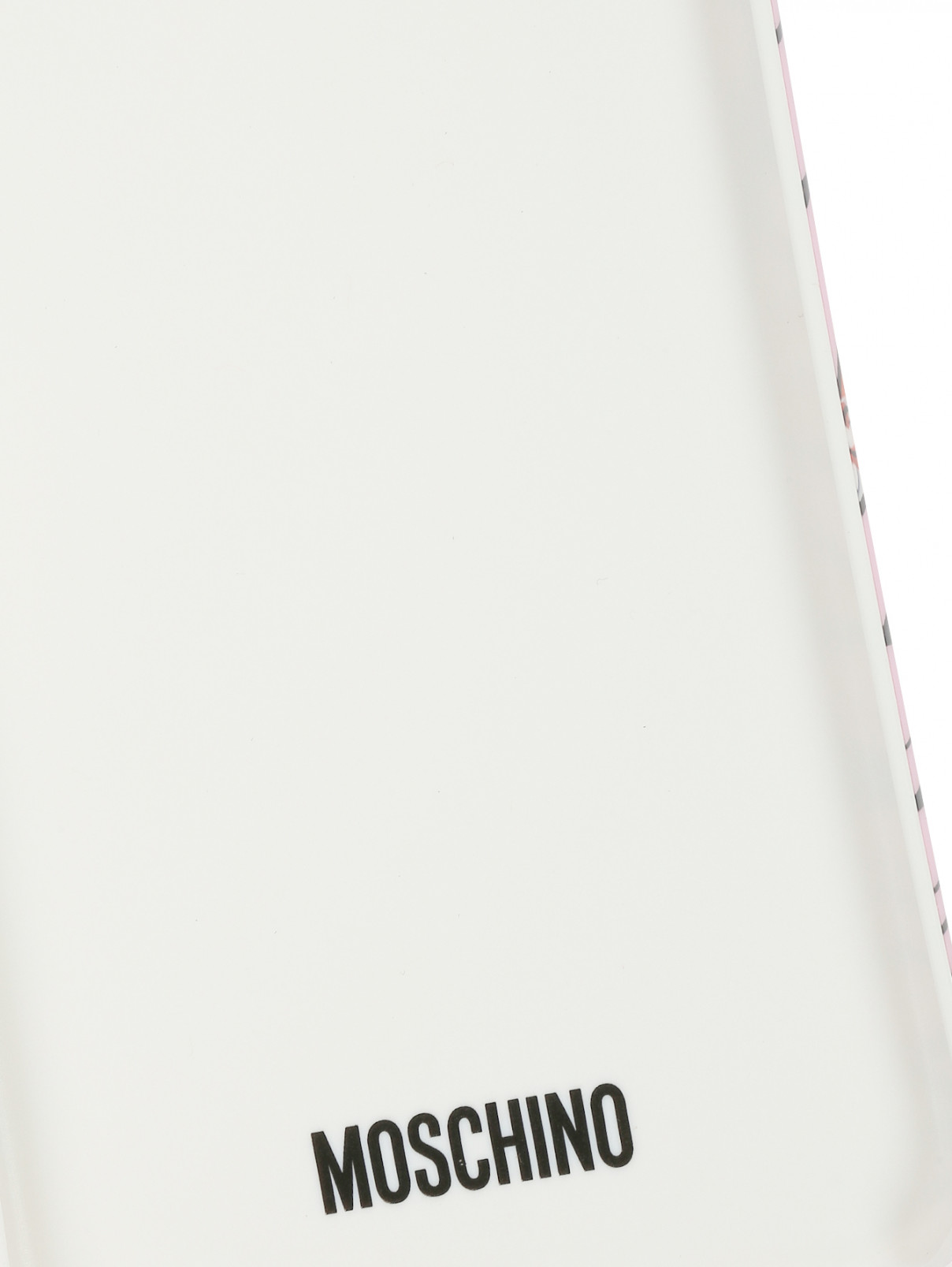 Чехол для IPhone 7P/8P с узором Moschino Couture  –  Деталь1  – Цвет:  Узор